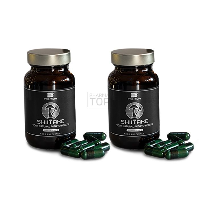 Premium Shiitake Hepatoprotector ← capsules for liver health → in Soledada de Graciano Sanchez